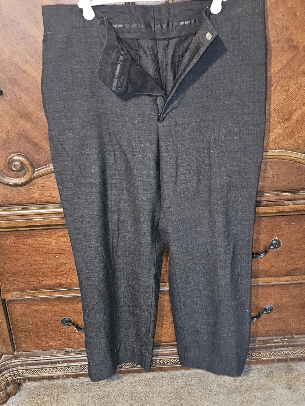 DKNY Men’s Charcoal Dress Pants